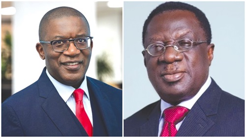 Solomon Asamoa — Former CEO of GIIF, Prof. Christopher Ameyaw-Akumfi — Former Board Chairperson of GIIF Solomon Asamoa — Former CEO of GIIF, Prof. Christopher Ameyaw-Akumfi — Former Board Chairperson of GIIF