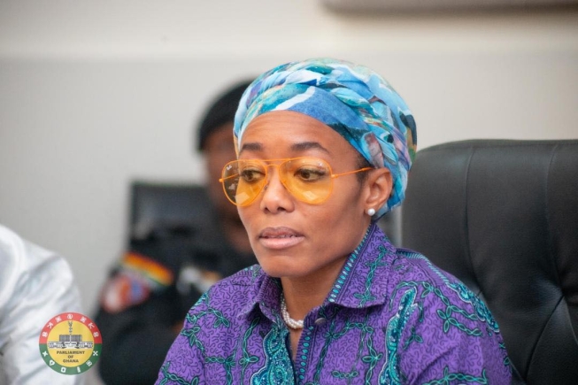 Dr Zanetor Agyeman-Rawlings, Member of Parliament for Klottey Korle Dr Zanetor Agyeman-Rawlings, Member of Parliament for Klottey Korle, speaking at the event