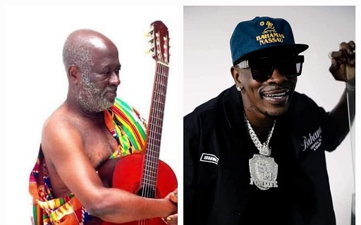 Agya Koo Nimo(left) and Shatta Wale I want to do a show with Shatta Wale before I die - Agya Koo Nimo