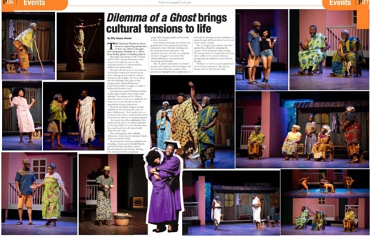 Dilemma of a Ghost brings cultural tensions to life Dilemma of a Ghost brings cultural tensions to life