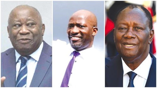Laurent Gbagbo — Former President of Cote d'Ivoire, Charles Blé Goudé — Disqualified presidentiial candidate, Alassane Ouattara has been serving as President of Ivory Coast since December 4, 2010 Laurent Gbagbo — Former President of Cote d'Ivoire, Charles Blé Goudé — Disqualified presidentiial candidate, Alassane Ouattara has been serving as President of Ivory Coast since December 4, 2010