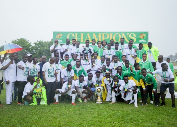 Bibiani Goldstars crowned champions, entire 42-man squad rewarded by betPawa in historic bonus payout