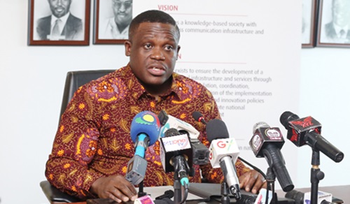 Samuel Nartey George — Minister of Communication, Digital Technology and Innovations Samuel Nartey George — Minister of Communication, Digital Technology and Innovations