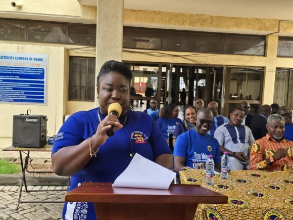 ECG Tema ladies celebrate Father's Day