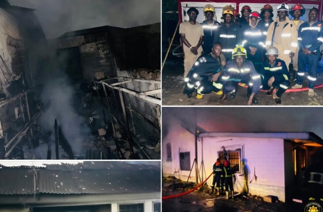 PHOTOS: Fire Guts Korle Bu Medical Lab Offices; Adjacent buildings spared PHOTOS: Fire Guts Korle Bu Medical Lab Offices; Adjacent buildings spared