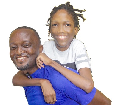 Mr Dzido has spent the last 14 years providing specialised care for Caleb Mr Dzido has spent the last 14 years providing specialised care for Caleb