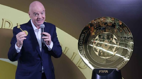 FIFA president Gianni Infantino has a lot staked on the success of the Club World Cup. FIFA president Gianni Infantino has a lot staked on the success of the Club World Cup.