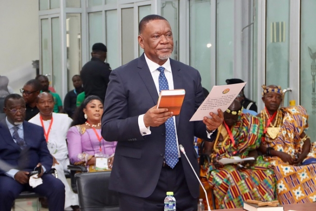 Justice Senyo Dzamefe Justice Senyo Dzamefe