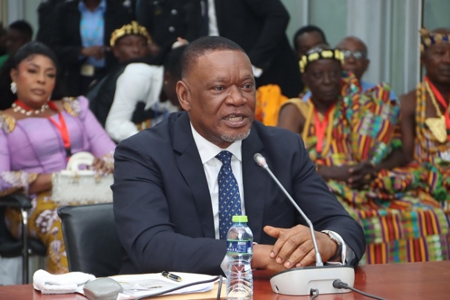 Justice Senyo Dzamefe Justice Senyo Dzamefe