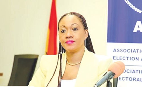 Jean Mensa — Chairperson, Electoral Commission Jean Mensa — Chairperson, Electoral Commission