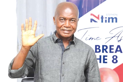 Stephen Ayensu Ntim — NPP National Chairman Stephen Ayensu Ntim — NPP National Chairman