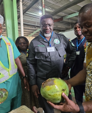 The Chief Executive Officer of the Tree Crops Development Authority (TCDA), Dr Andy Osei Okrah The Chief Executive Officer of the Tree Crops Development Authority (TCDA), Dr Andy Osei Okrah