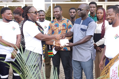 SHEQ-PA Ghana donates plastic receptacles to UMaT in celebration of World Environment Day SHEQ-PA Ghana donates plastic receptacles to UMaT in celebration of World Environment Day