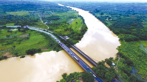 Environmental impact of illegal mining on a river in Ghana Environmental impact of illegal mining on a river in Ghana