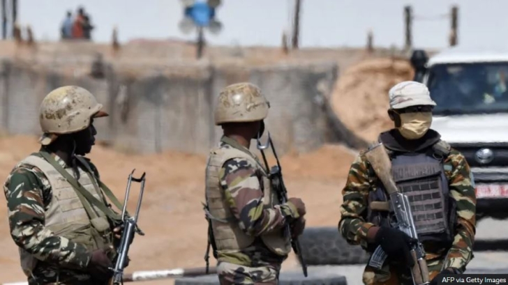 Niger's army has been struggling to contain the jihadist insurgency (file photo) Niger's army has been struggling to contain the jihadist insurgency (file photo)