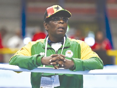 Kwasi Ofori Asare — Black Bombers head trainer Kwasi Ofori Asare — Black Bombers head trainer