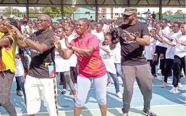 GOC marks Olympic Day in Accra