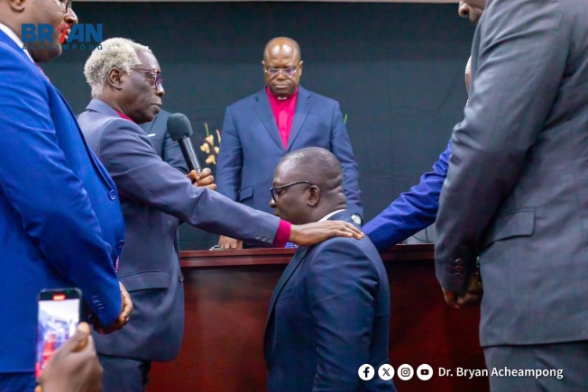 Presbyterian Council blesses Bryan Acheampong, urges values-based leadership Presbyterian Council blesses Bryan Acheampong, urges values-based leadership
