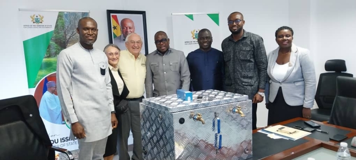 US Delegation engages climate change Minister on Clean Water Innovation and Sustainable Development