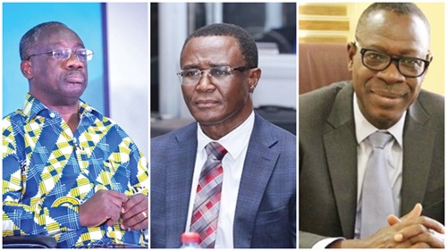 Kofi Nti — Former GRA  Commissioner-General, Rev. Dr Ammisshaddai Owusu-Amoah  — Former GRA Commissioner-General, Christian Sottie — Former Technical Advisor, GRA and CEO, SML