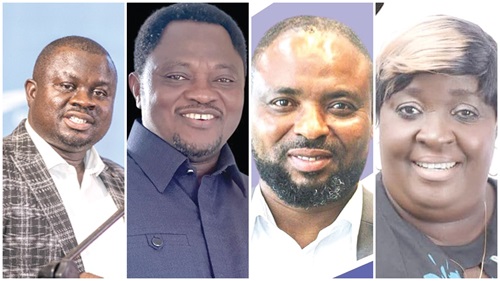 Albert Kwabena Dwumfour  — President, GJA, Charles Yao Mawusi — Contesting for President position, Suleman Mustapha — Contesting for National Organising Secretary position, • Mary Mensah — Contesting for Vice-President position