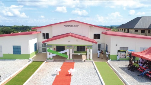 The Maternity and Baby block at the Sefwi Bekwai Health Centre