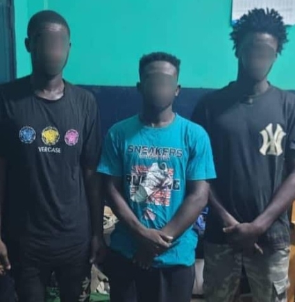 Three arrested for armed robbery of gold dealer in Central region
