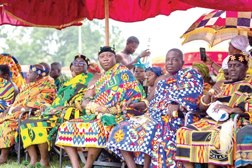 Some of the Asante chiefs who graced the occasion