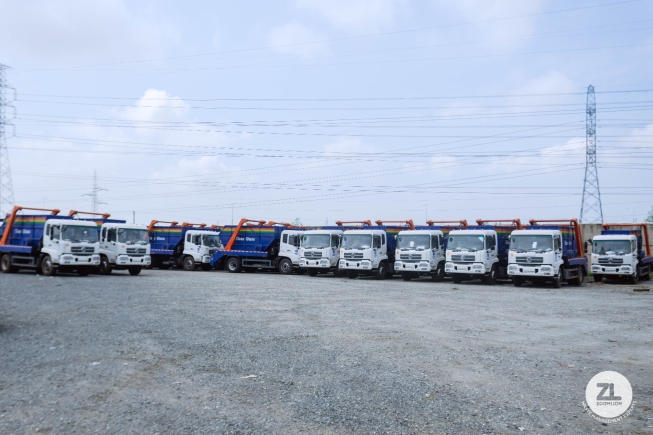 Zoomlion deploys 200 new trucks to tackle waste management nationwide