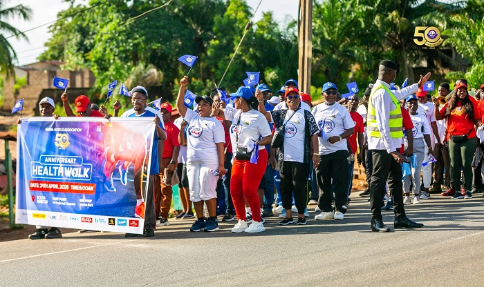 Accra walk marks 50 years of hotels association, with fresh call for utility tariff relief and tourism sector reforms