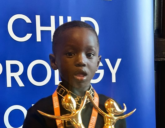 Ace-Liam recognised as Global Child prodigy in art GWR holder Ace-Liam recognised as Global Child prodigy in art at British parliament