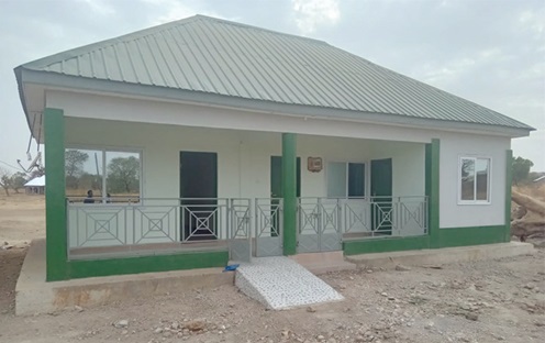 New nurses quarters at the Zanlerigu Health Centre