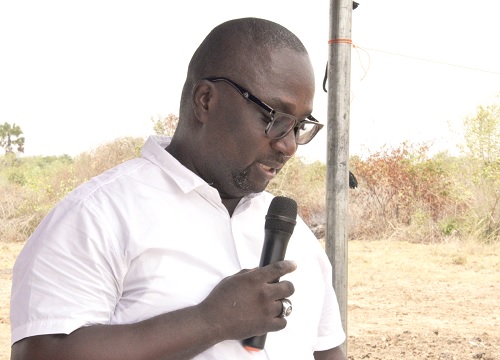Dr Delorm Madeiz, CEO of Imperial Madeiz Ltd, addressing the gathering Dr Delorm Madeiz, CEO of Imperial Madeiz Ltd, addressing the gathering