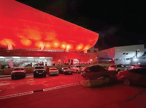 Zonta Club of Accra Jubilee lit up the National Theatre orange during last year's 16 Days of Activism against gender-based violence Zonta Club of Accra Jubilee lit up the National Theatre orange during last year's 16 Days of Activism against gender-based violence