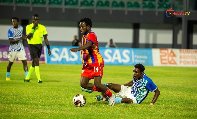 Hearts of Oak subdue Young Apostles Hearts of Oak subdue Young Apostles