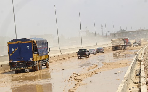 The Kutunse to Nsawam stretch 