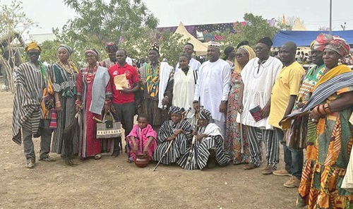 Dignitaries at the opening ceremony of the 2025 Woori Festival
