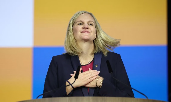 Kirsty Coventry elected 10th IOC President at 144th IOC Session in Greece Kirsty Coventry elected 10th IOC President at 144th IOC Session in Greece