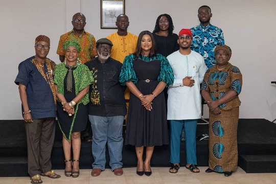 Kafui Danku-led National Film Authority engages former board members in strategic dialogue