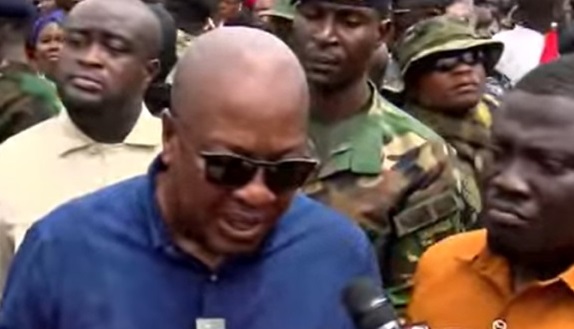 President John Mahama visits Adum President John Mahama visits Adum