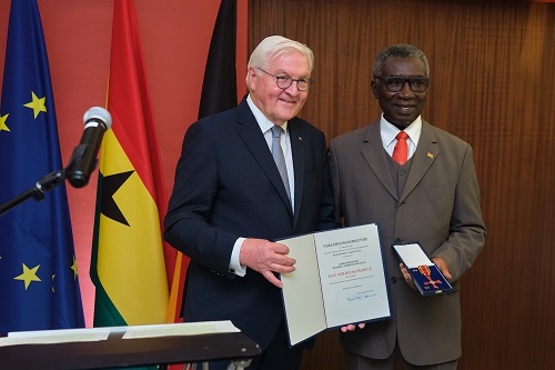 German President honours Prof. Frimpong-Boateng for promoting Ghana-Germany medical cooperation