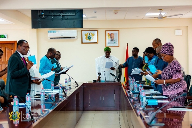 Education Minister inaugurates new 12-member GES Council