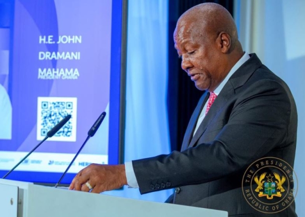 President Mahama urges Global North to back Accra Reset at Davos