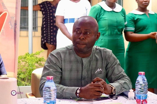 Henry Malm, Executive Director of the National Theatre National Theatre, Twellium mark World Dance Day with Accra Psychiatric patients