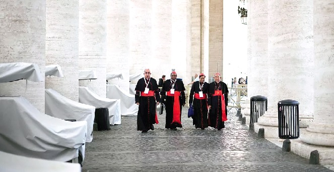 • All cardinals who will elect a new pope arrive in Rome • All cardinals who will elect a new pope arrive in Rome