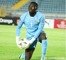 Gidios Aseako, Black Satellites goalkeeper Gidios Aseako, Black Satellites goalkeeper