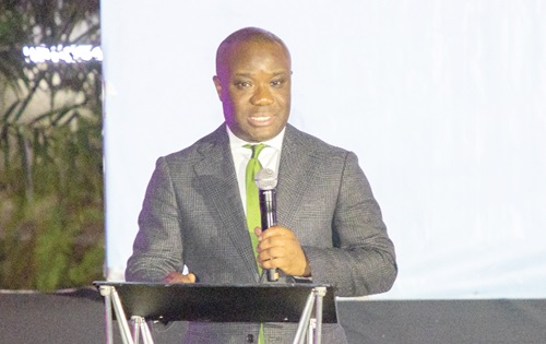 Felix Kwakye Ofosu, Minister of Government Communications, speaking at the World Press Freedom Day 2025 in Accra. Picture: ESTHER ADJORKOR ADJEI Felix Kwakye Ofosu, Minister of Government Communications, speaking at the World Press Freedom Day 2025 in Accra. Picture: ESTHER ADJORKOR ADJEI