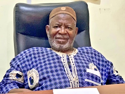 Alhaji A.Y.B. Ibrahimah, former MCE of Tamale and  Chairman of the Anniversary Planning Committee