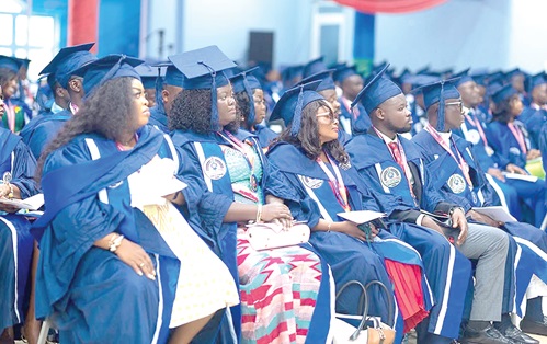 The graduation ceremony