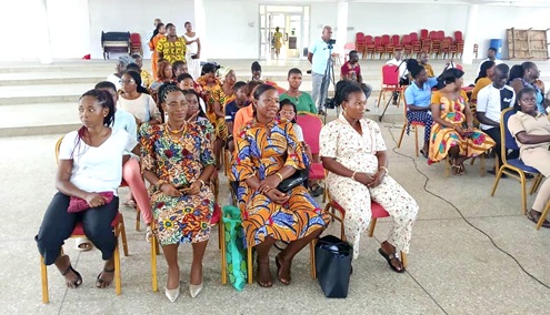 Some of the participants in the Koforidua training